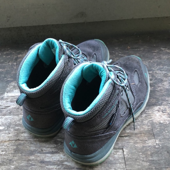 Women's Vasque Mesa Trek UltraDry Ebony/Baltic Waterproof Hiking Boots Size 8M - Picture 7 of 16